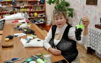 Мастер-класс «Кисточка винограда»
